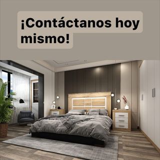 ✅CABECERO LARA Y 2 MESITAS MUEBLE KIT Nuevo