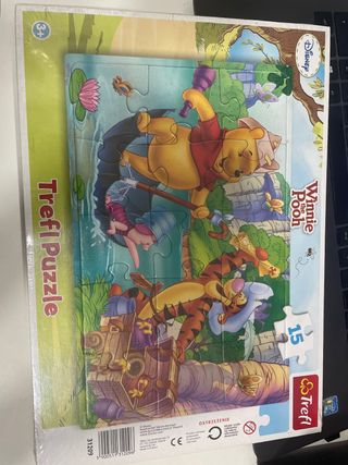 Puzzle Winnie the Pooh Disney Trefl 15 pezzi