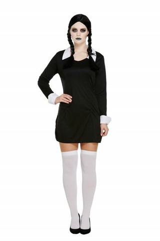 Disfraz de Miércoles Adams – Halloween / Carnaval
