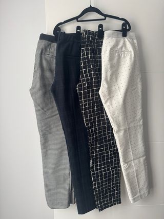 Lote 4 Pantalones Zara