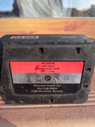 Batería Milwaukee M18 REDLITHIUM-ION 3.0 Ah