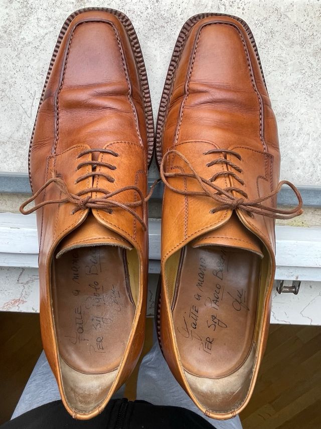 Scarpe fatte a mano Fausto Ripani stringate, 44,5