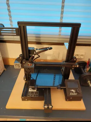 Impresora 3D Creality Ender Negra/Azul