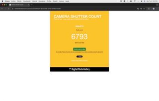 Cámara Sony A7SII 4K  • shutter count: 6.793 clics