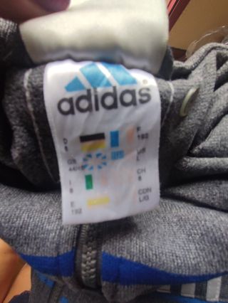 Chándal Adidas Gris y Negro