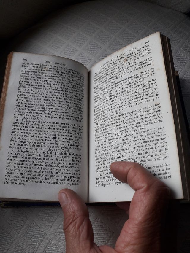 ESTRACTO de la NOVISIMA RECOPILACION