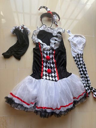 Disfraz Arlequín Chica Talla XS