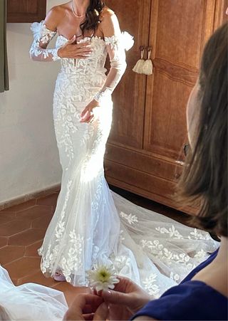 Vestido novia Adriana Alier