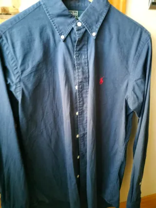 Camisa Polo Ralph Lauren Azul Talla S