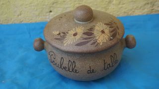  Casseruola in ceramica vintage anni '80
