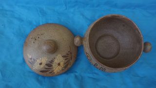 Casseruola in ceramica vintage anni '80
