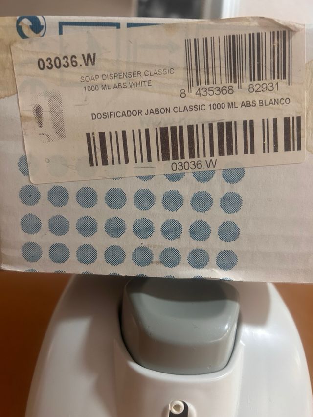 Dosificador Jabón 1000ml Nuevo, con accesorios