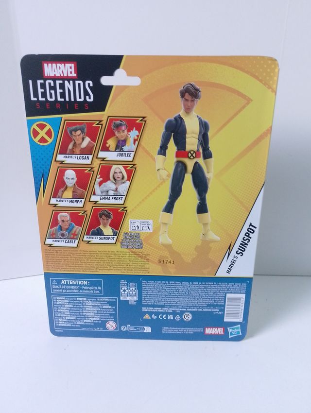 Figuras de ação Marvel X-Men '97 Sunspot