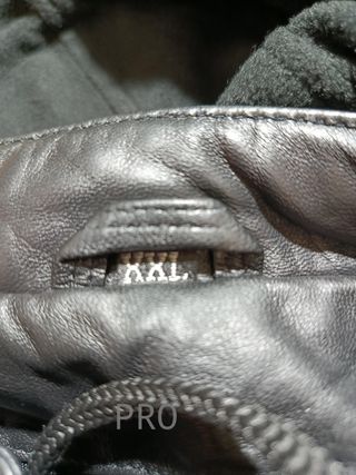 Chaqueta de cuero mujer para moto