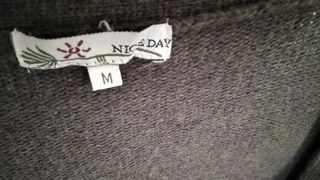 Chaqueta de lana Nice Day verde M