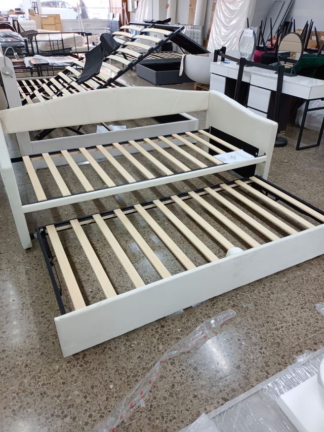  Sofá cama extensible 90-180 x 200 cm