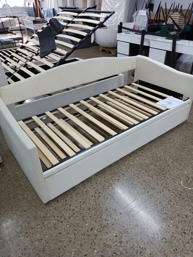  Sofá cama extensible 90-180 x 200 cm