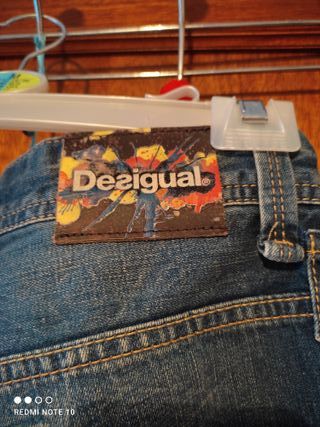 Pantalón vaquero Desigual Talla 38