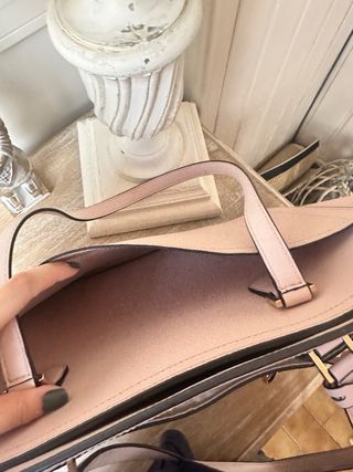 Bolso Michael Kors Rosa y Dorado