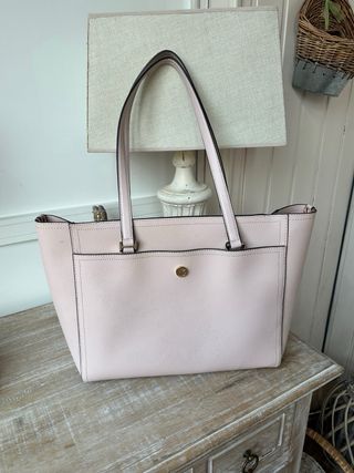 Bolso Michael Kors Rosa y Dorado