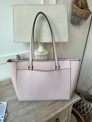 Bolso Michael Kors Rosa y Dorado