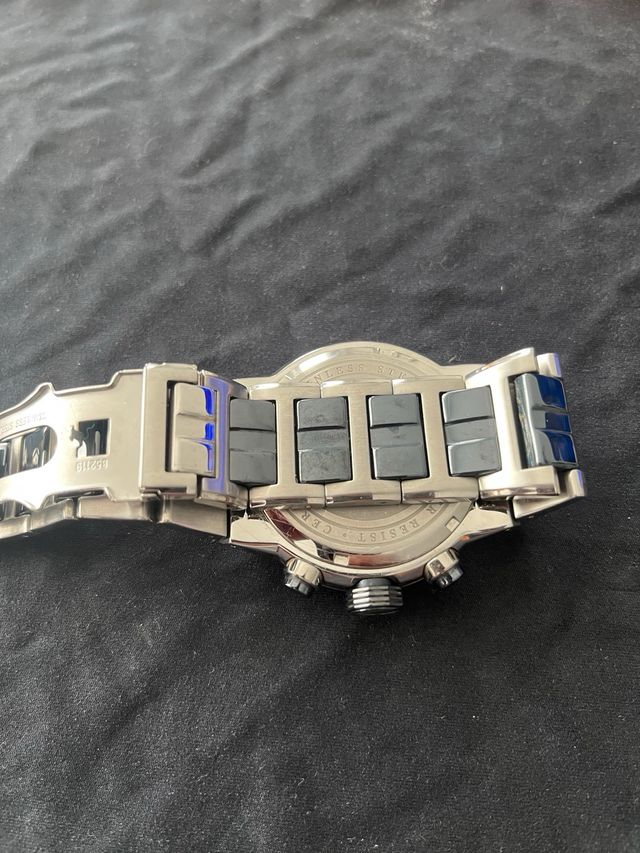 Reloj Festina Cronógrafo Azul y Plateado