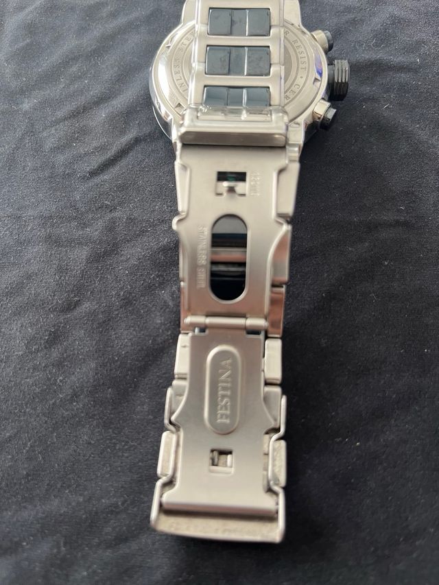 Reloj Festina Cronógrafo Azul y Plateado