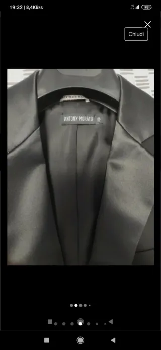 Giacca smoking Antony Morato nera