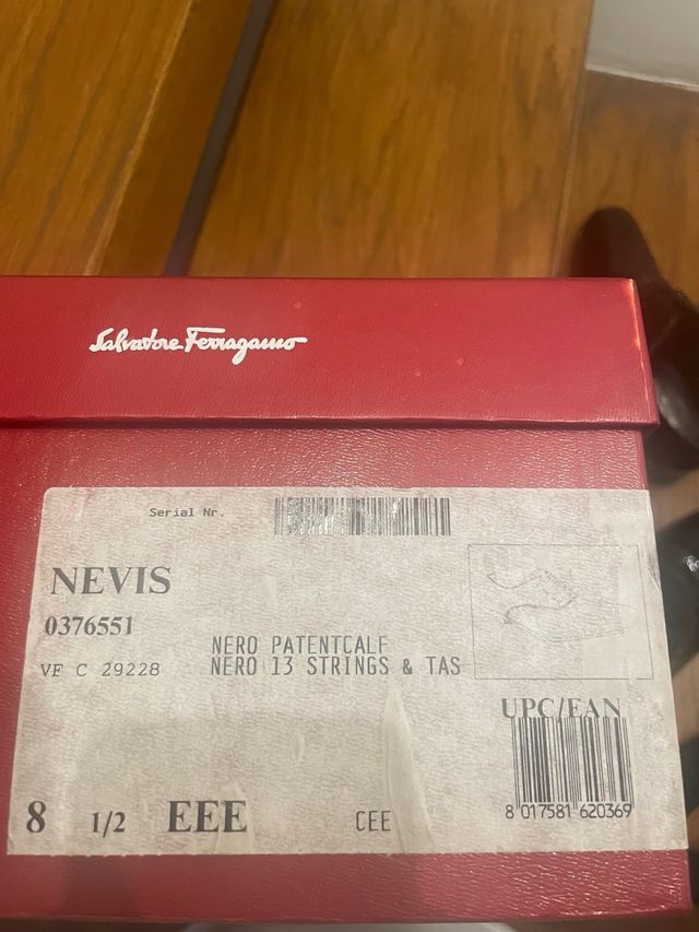 Scarpe eleganti Salvatore Ferragamo Uomo Nero