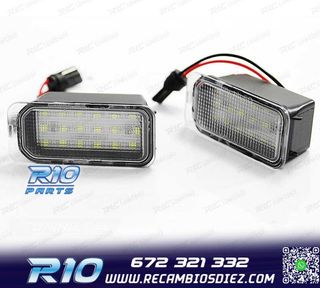 LUCES DE MATRÍCULA LED PARA FORD 06-14