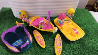 Lote Pinypon Barcos y Surf