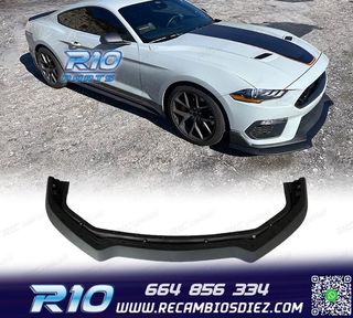 LIP SPOILER FRONTAL FORD MUSTANG 18-22 LOOK MACH 1