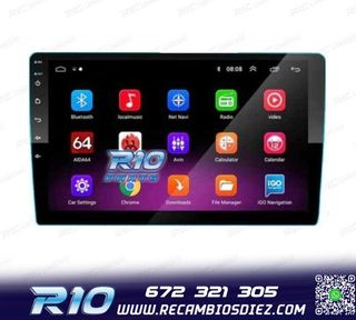 RADIO 9" GPS ANDROID 13 QUAD CORE 64GB ROM