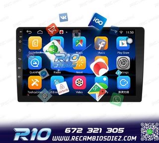 RADIO 9" GPS ANDROID 13 QUAD CORE 64GB ROM