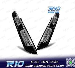 PILOTOS LED FORD FOCUS MK2 08-10 HB NEGRO LED