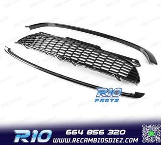 PARRILLAS MINI COOPER R56 R57 06-09 NEGRO BRILLO