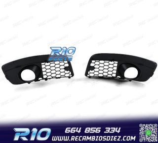 REJILLAS NIEBLA VOLKSWAGEN VW GOLF 5 03-09 GTI NEGRO