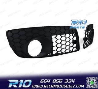 REJILLAS NIEBLA VOLKSWAGEN VW GOLF 5 03-09 GTI NEGRO