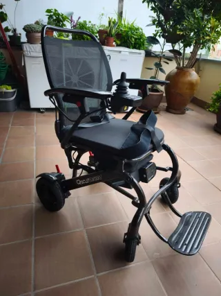 Silla de Ruedas Eléctrica Plegable