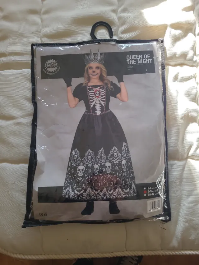 Disfraz Niña Halloween Reina de la Noche