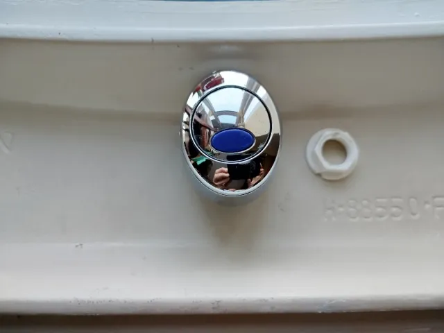 Tapa Cisterna Roca Góndola color Vison + pulsador.