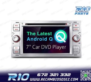RADIO GPS ANDROID 12 PARA FORD FOCUS C-MAX FIESTA GALAXY KUG