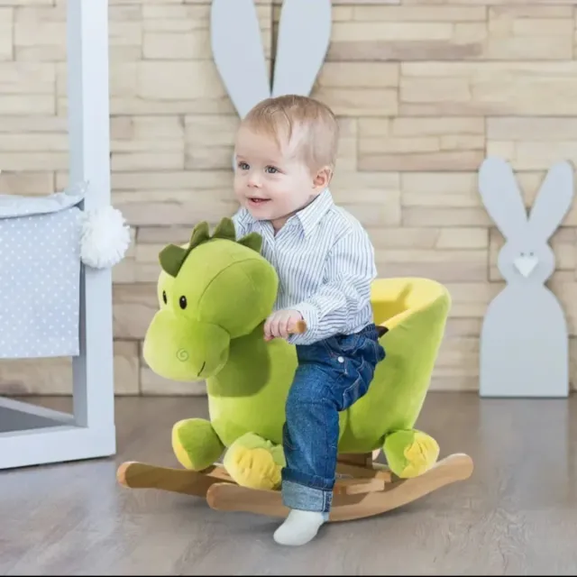 Balancín infantil de dinosaurio