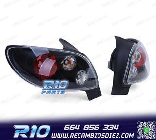 PILOTOS PEUGEOT 206 98-09 FONDO NEGRO