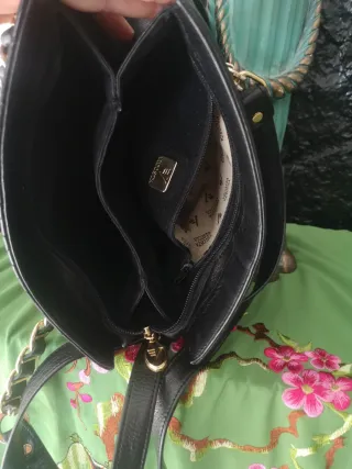 Bolso Piel Viscota Negro Auténtico