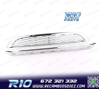 PARRILLA MINI COOPER R50 R53 01-06 S TYPE CROMADA