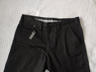 Pantalones Chinos Negros Talla 40