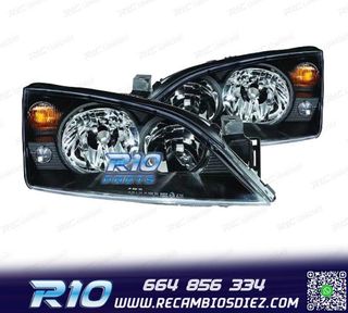 FAROS FORD MONDEO 01-07 FONDO NEGRO