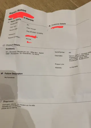 Reloj GPS Garmin Fenix 7 Gris/Plata