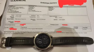 Reloj GPS Garmin Fenix 7 Gris/Plata